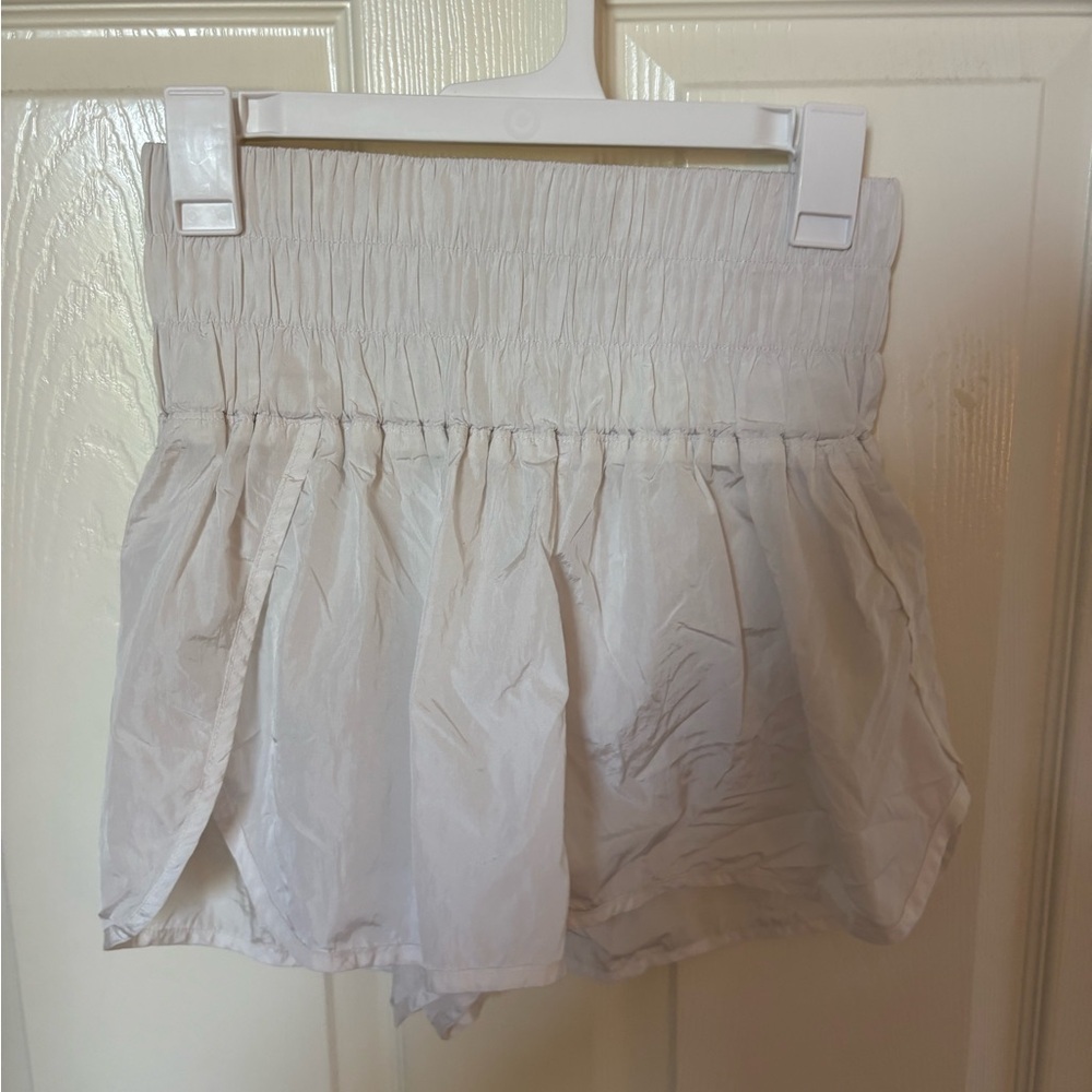 White Free People Movement Shorts